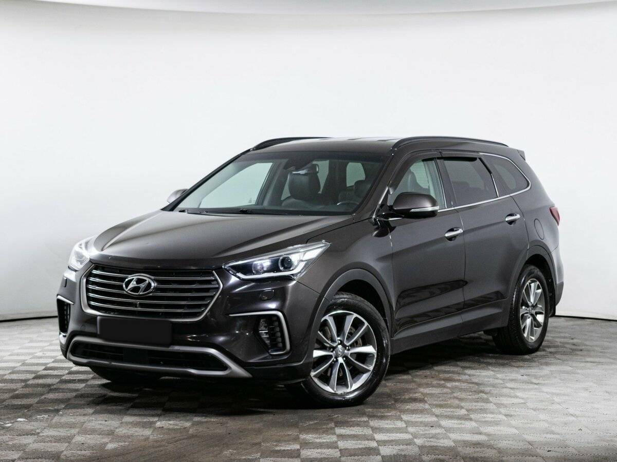 Купить Hyundai Santa Fe, 2017, 156 000 км.. Посмотреть фото